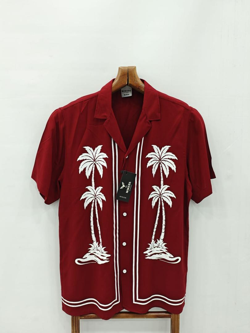 MAKEBA Tropical Palm Resort Shirt