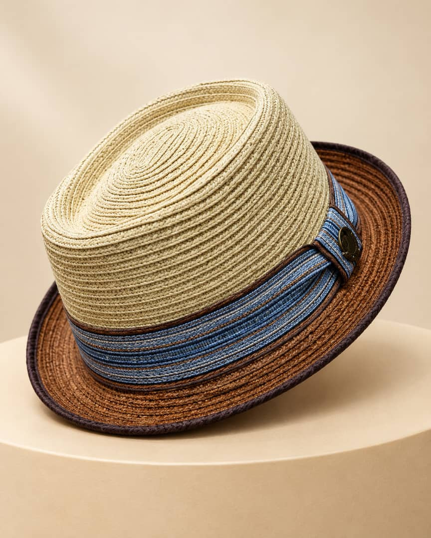 Short Upturned Brim with Bound Edge