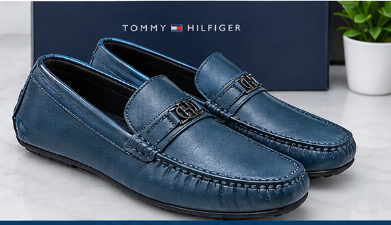 Tommy Hilfiger Men's Leather Loafers