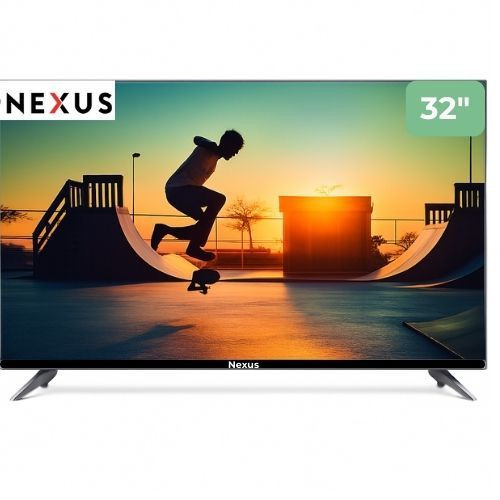 Nexus 32" Inches VIDAA Digital Smart FHD TV (NX-TVS32 H624B) - Black + Free Wall bracket + 12 Months Warranty