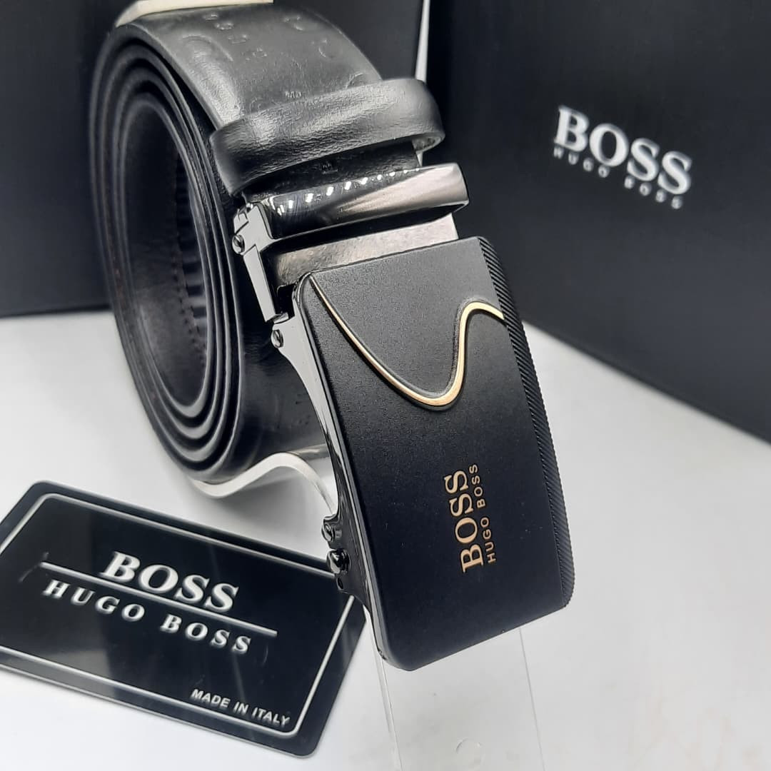 Hugo Boss Automatic Ratchet Leather Belt